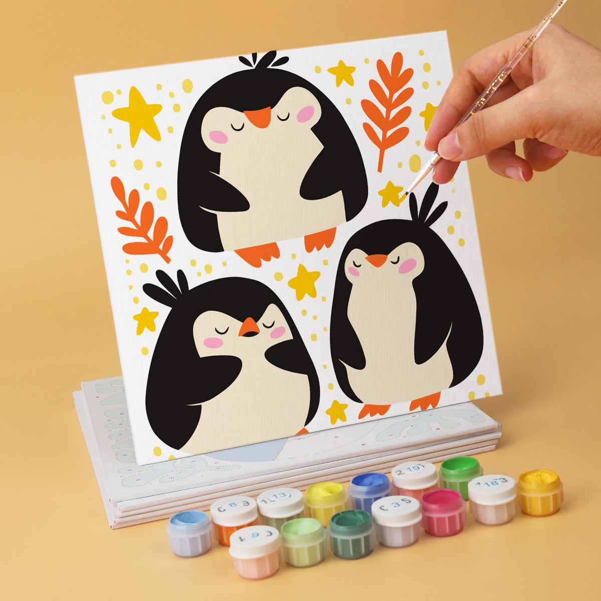 Bold Penguin and Whale Friends mini board kit – image 12