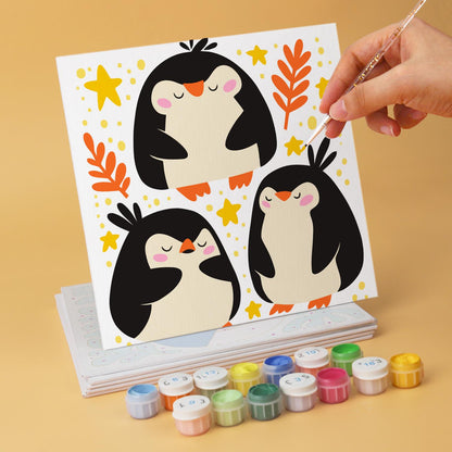 Bold Penguin and Whale Friends mini board kit – image 12