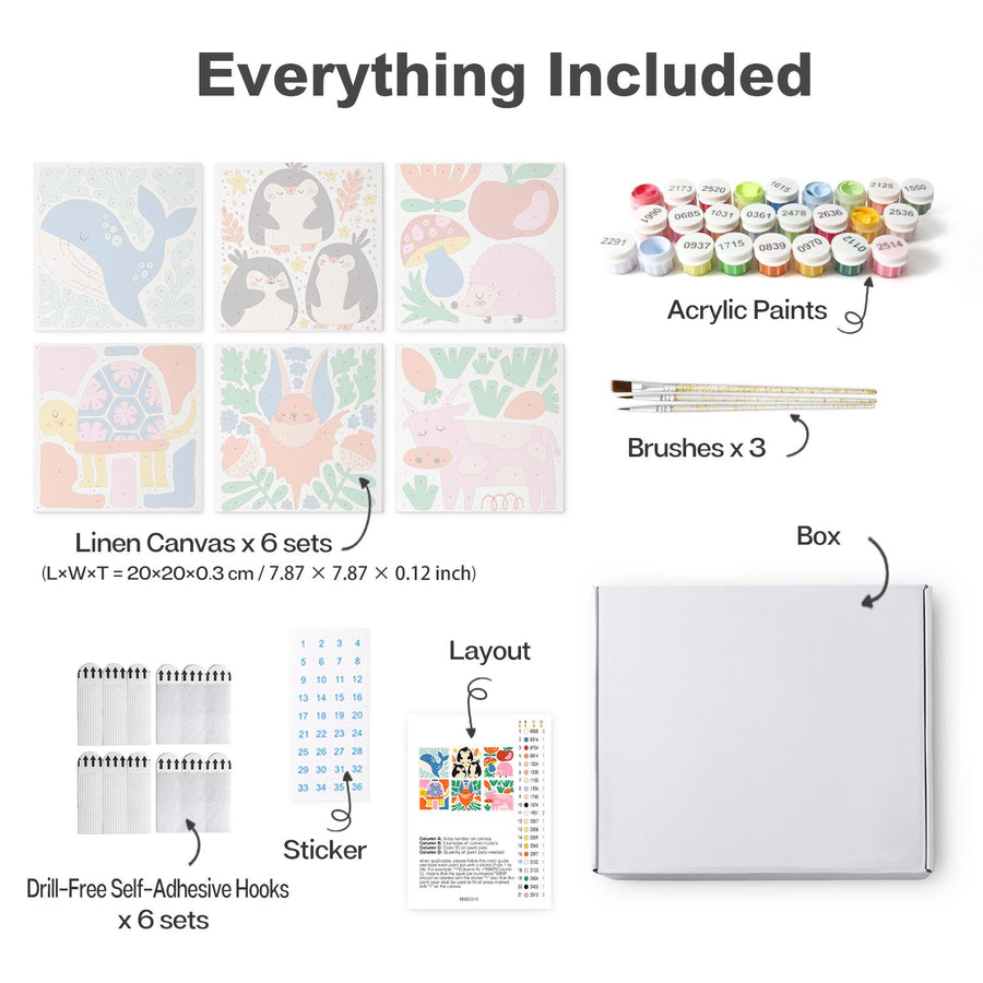 Mini board kit contents