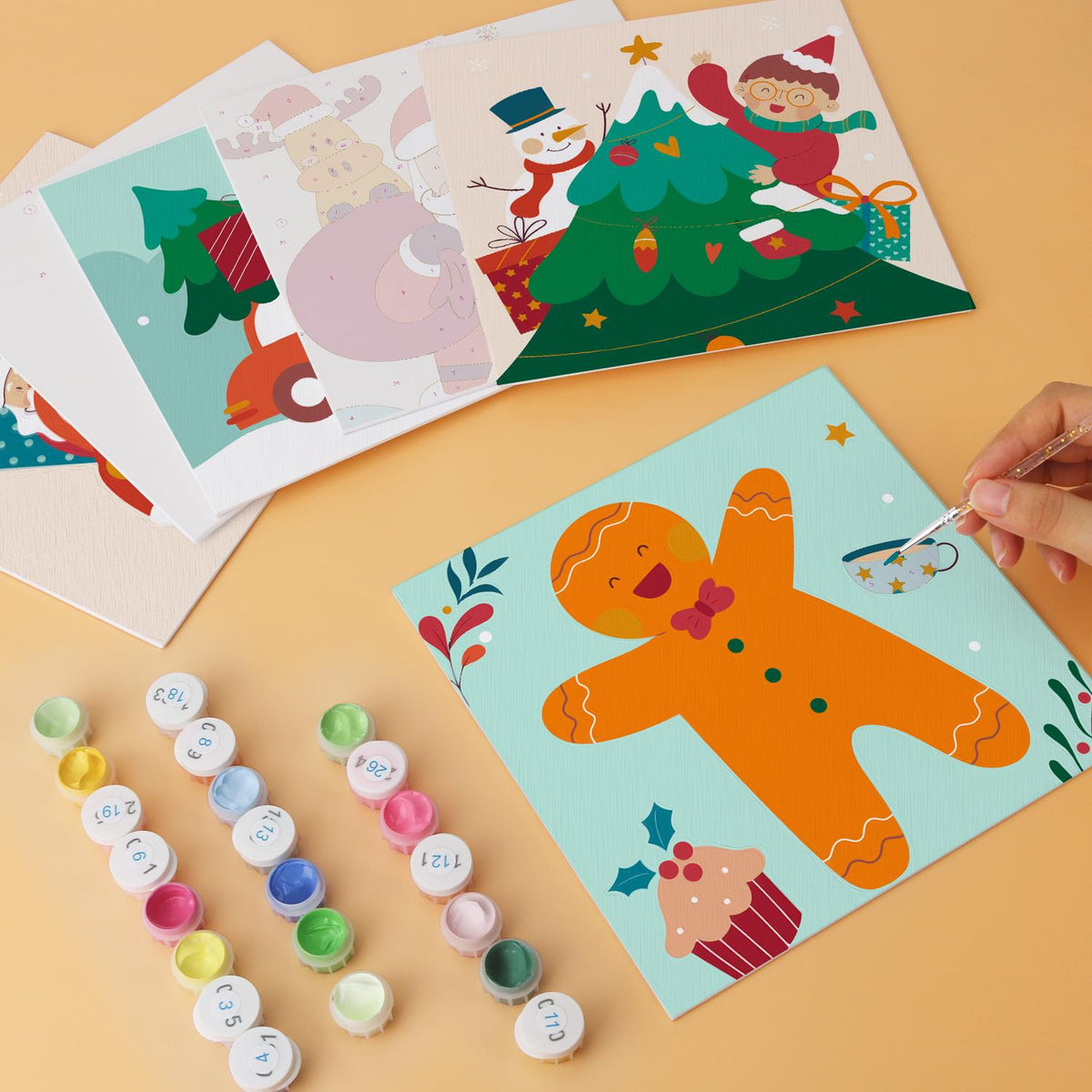 Dancing Gingerbread Holiday mini board kit – image 6