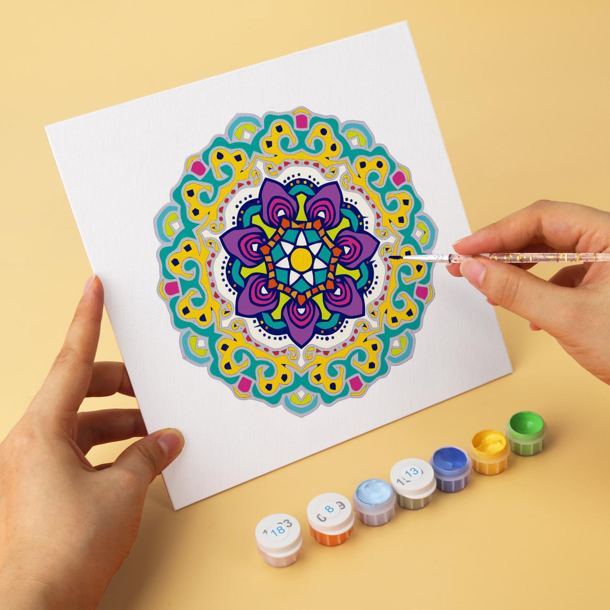 Jewel-Tone Mandala Medallions mini board kit – image 9