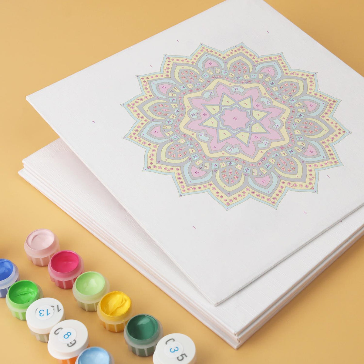 Jewel-Tone Mandala Medallions mini board kit – image 13