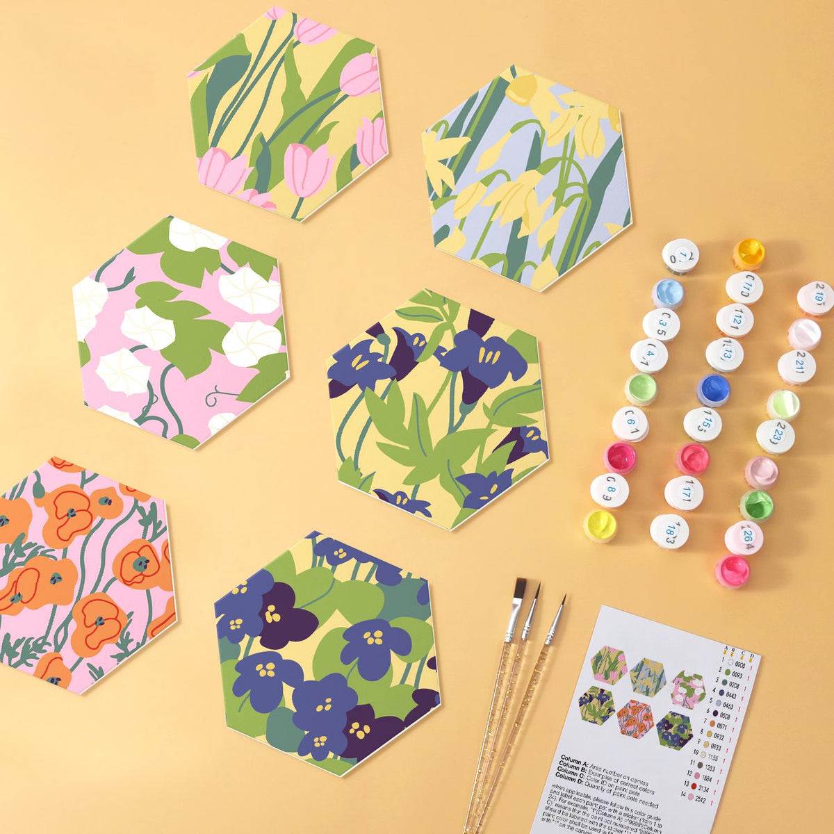 Iris and Poppy Patterns mini board kit – image 6