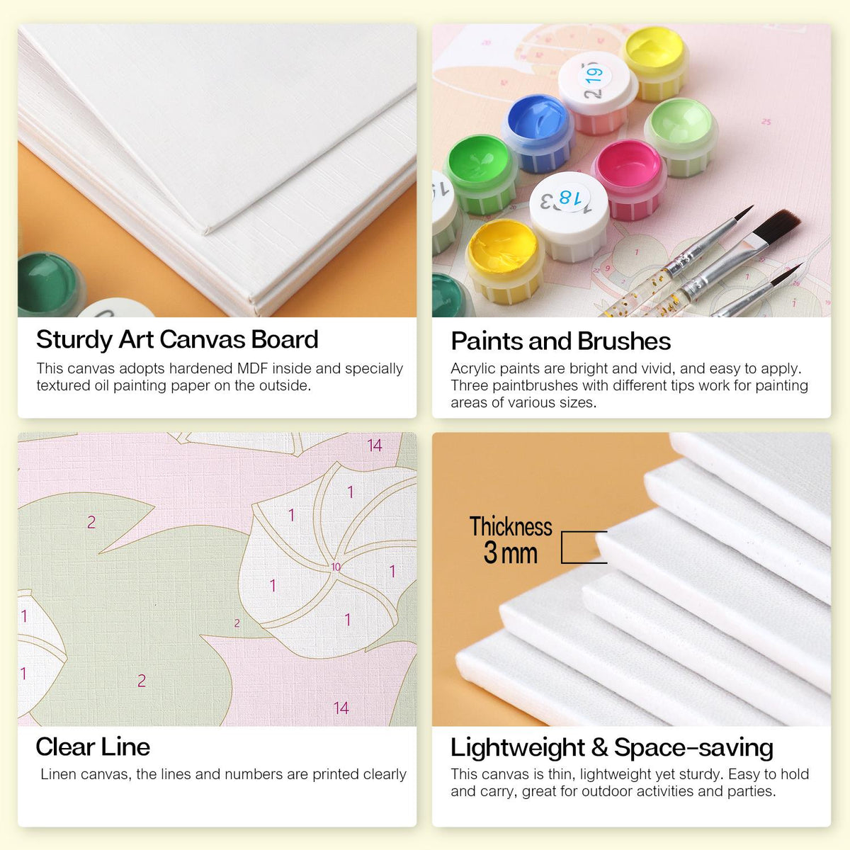 Iris and Poppy Patterns mini board kit – image 18
