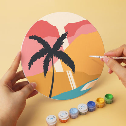 Palm Tree Swing at Dusk mini board kit – image 9