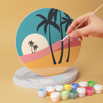 Palm Tree Swing at Dusk mini board kit – image 12