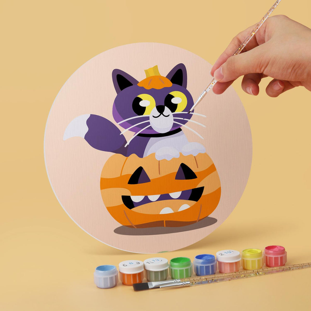 Purple Cats and Skeletons mini board kit – image 4