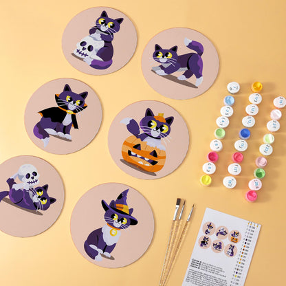 Purple Cats and Skeletons mini board kit – image 6
