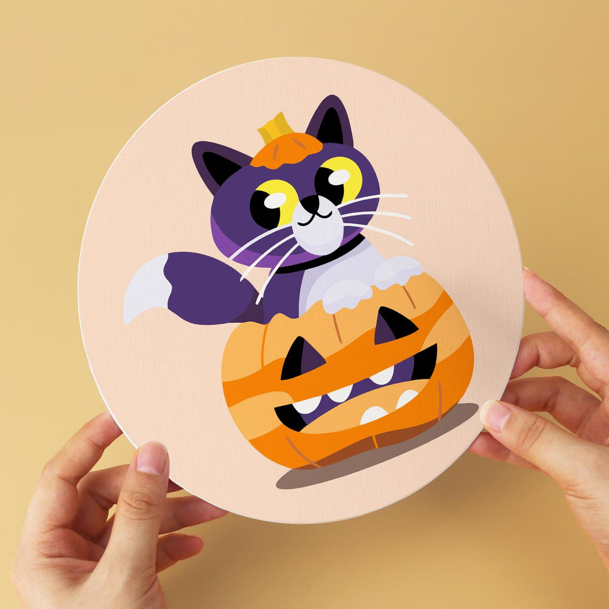 Purple Cats and Skeletons mini board kit – image 10
