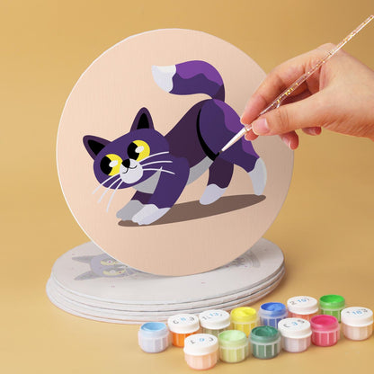 Purple Cats and Skeletons mini board kit – image 12