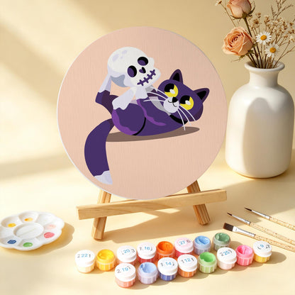 Purple Cats and Skeletons mini board kit – image 14