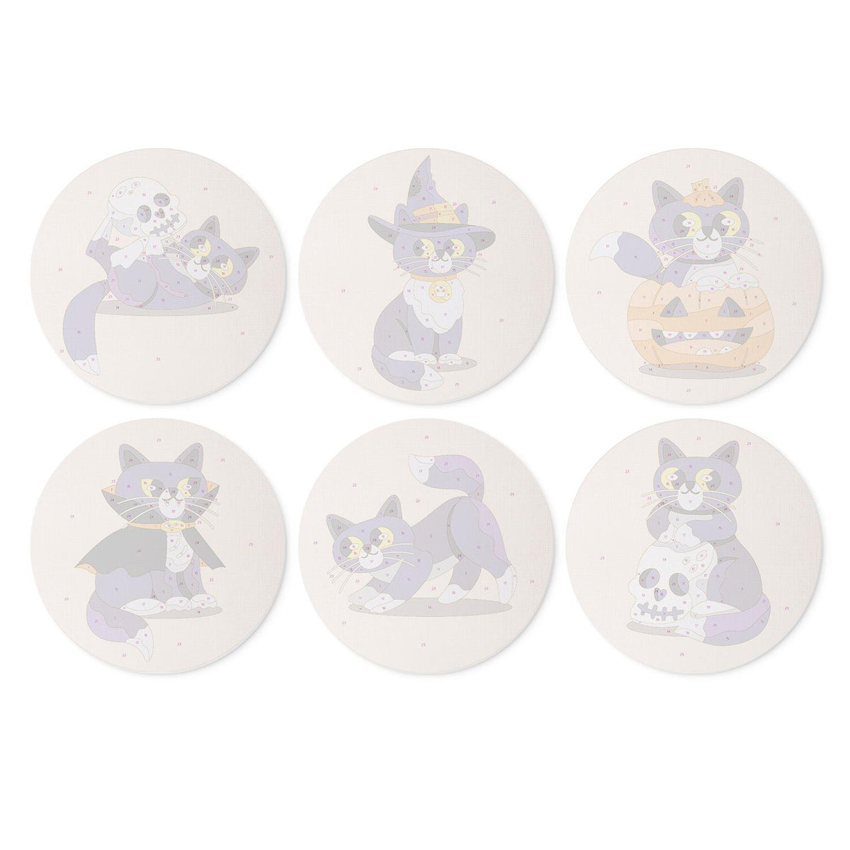 Purple Cats and Skeletons mini board kit – image 17