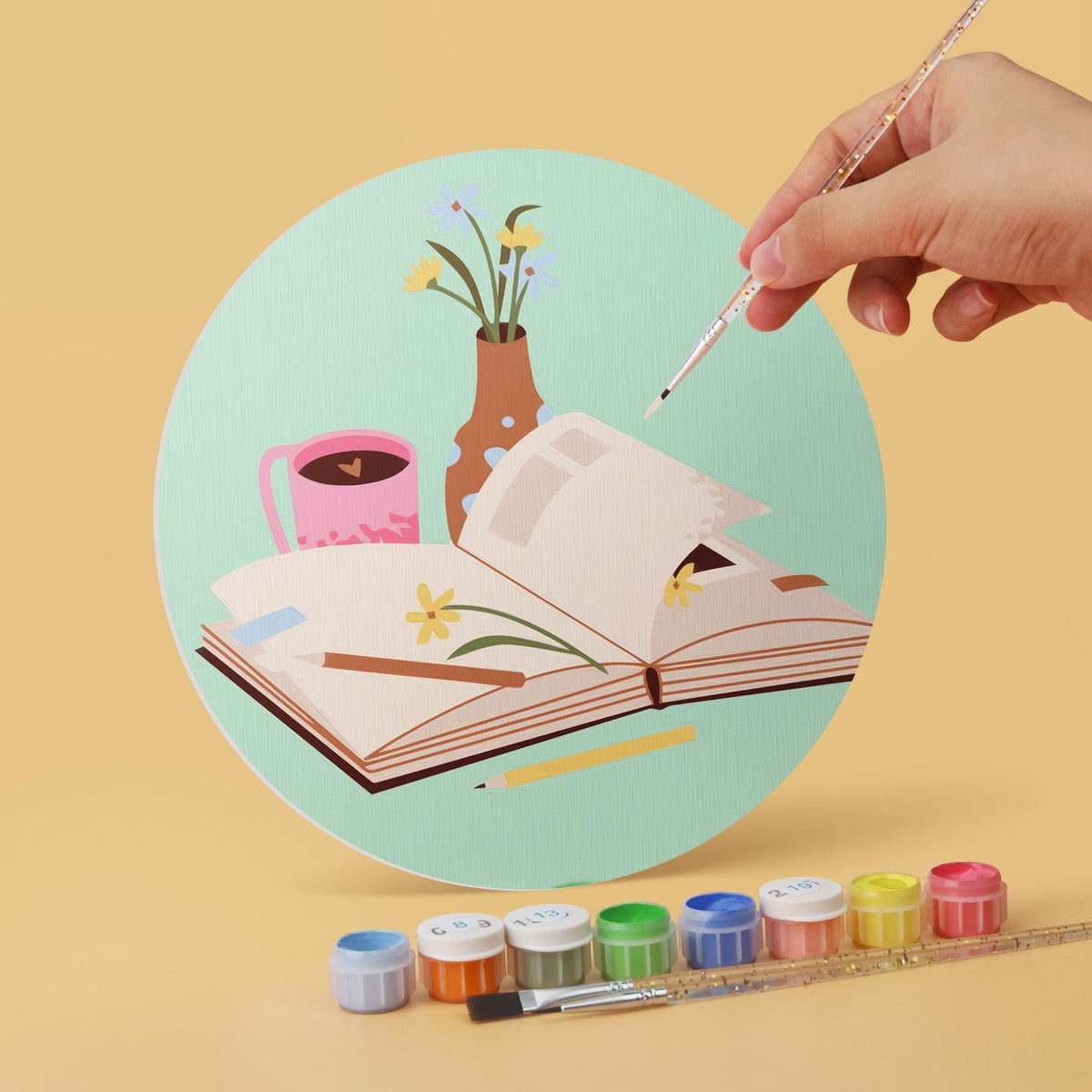 Ribbon-Tied Books and Posies mini board kit – image 4