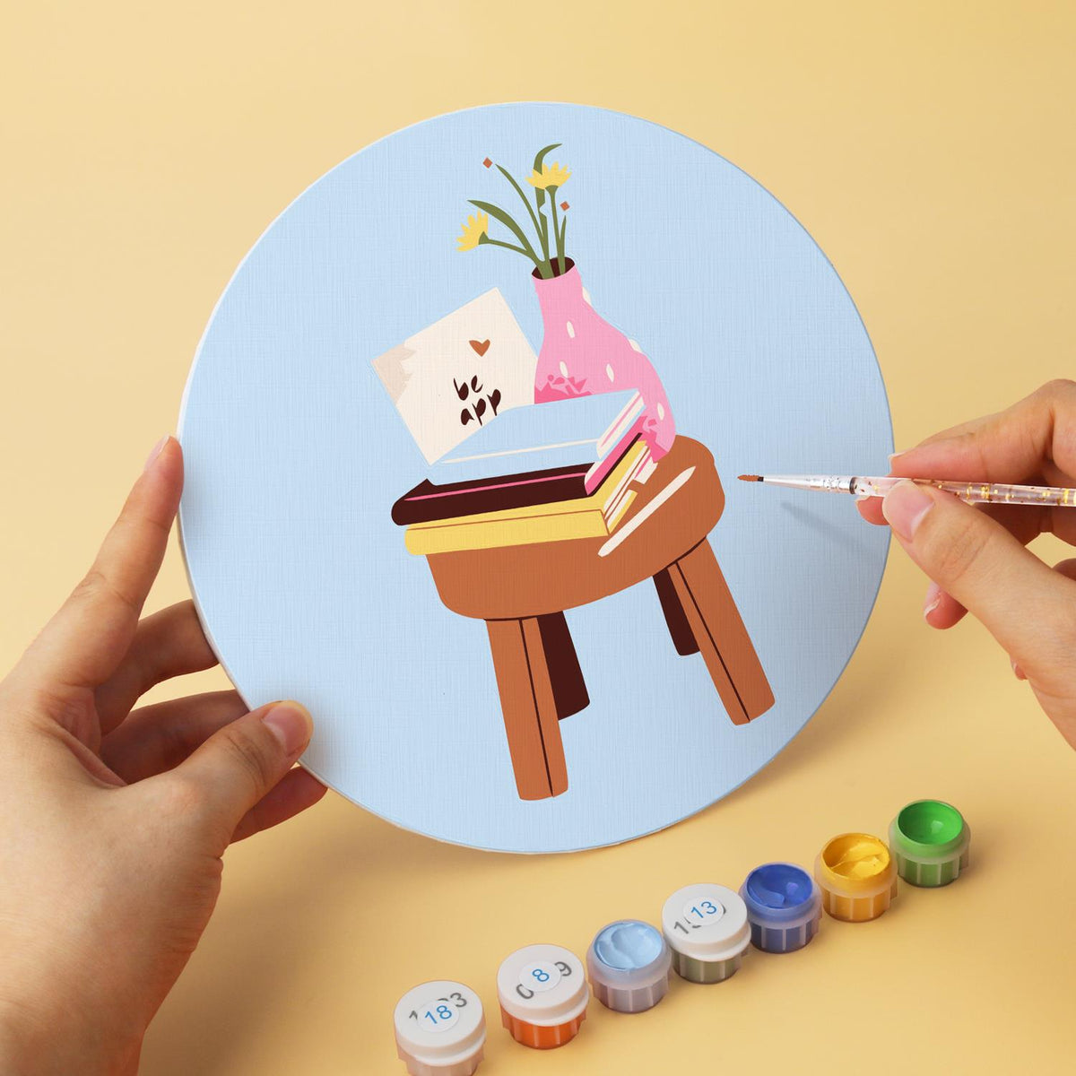 Ribbon-Tied Books and Posies mini board kit – image 9