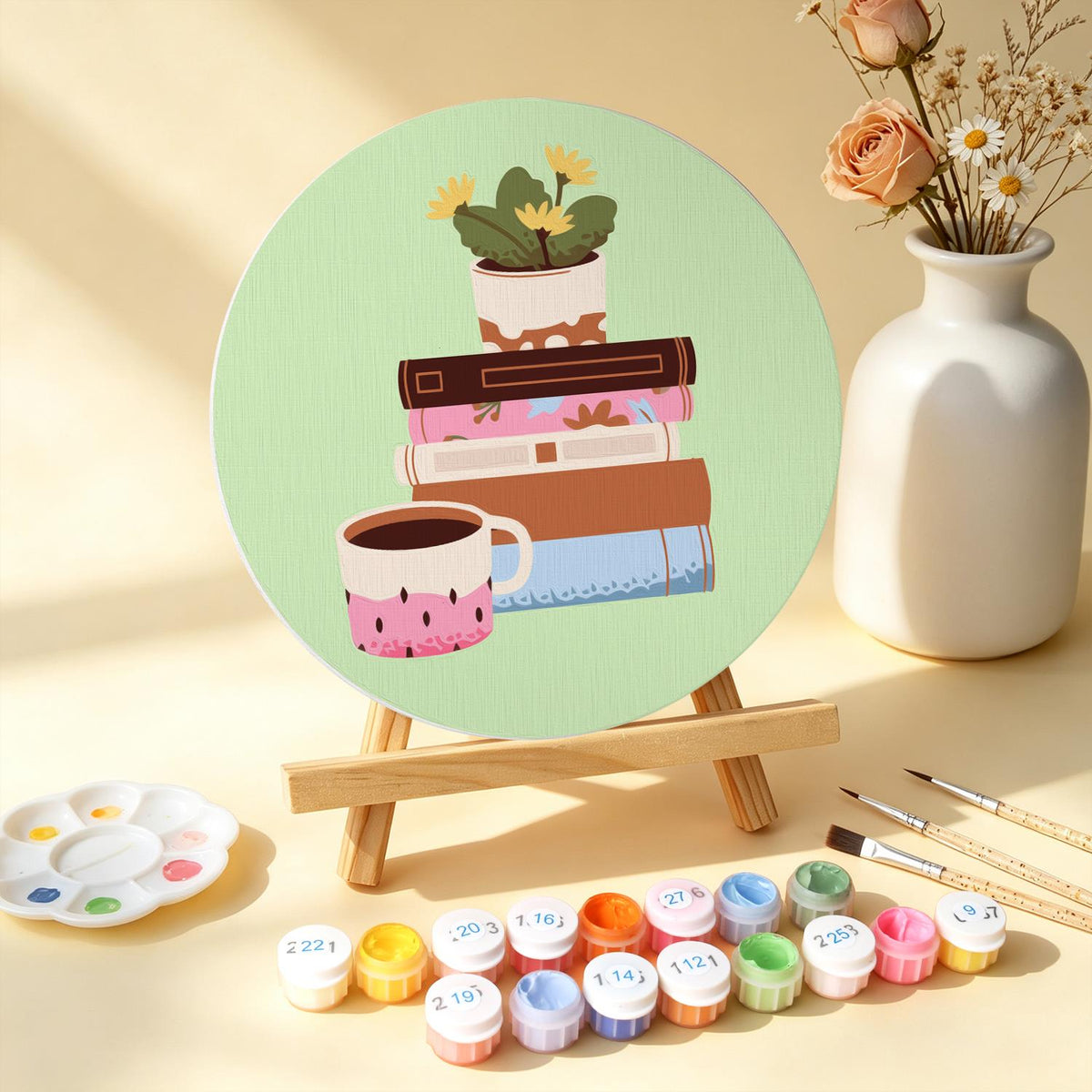 Ribbon-Tied Books and Posies mini board kit – image 14