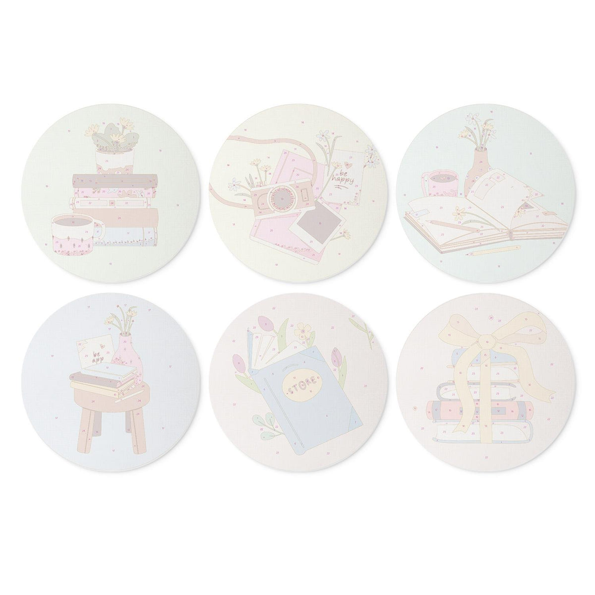 Ribbon-Tied Books and Posies mini board kit – image 17