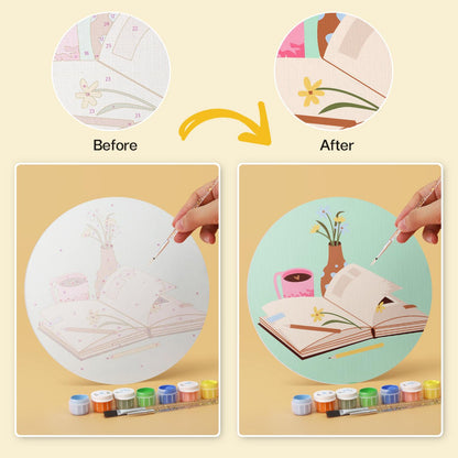 Ribbon-Tied Books and Posies mini board kit – image 21