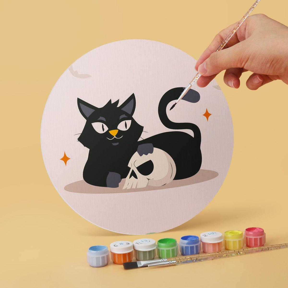 Black Cats and Jack-O'-Lanterns mini board kit – image 4