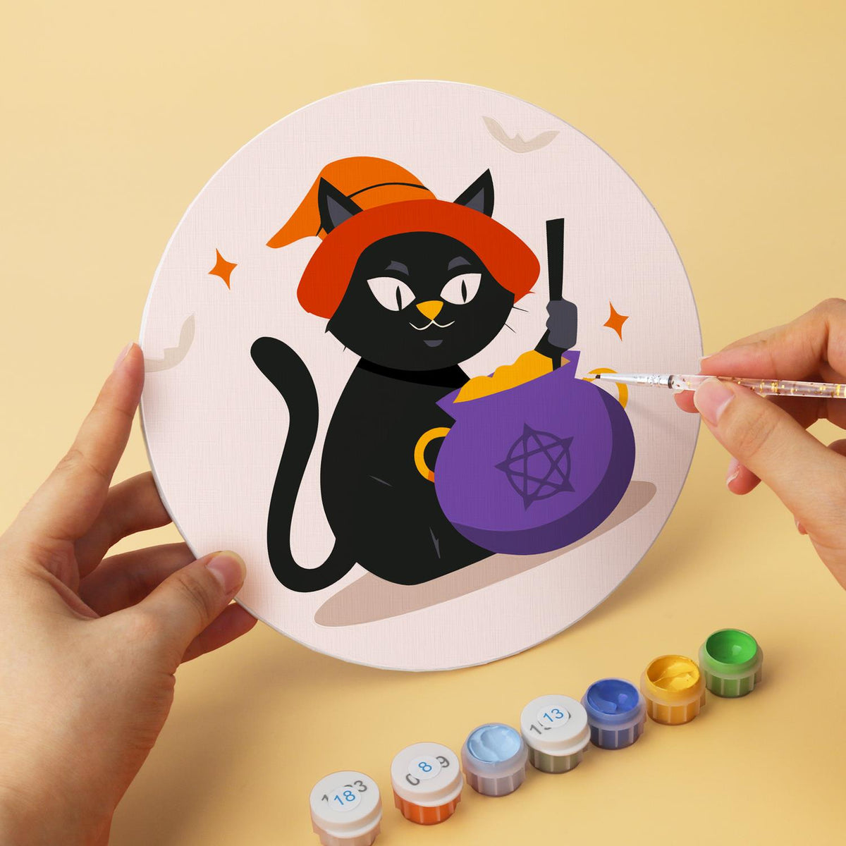 Black Cats and Jack-O'-Lanterns mini board kit – image 9