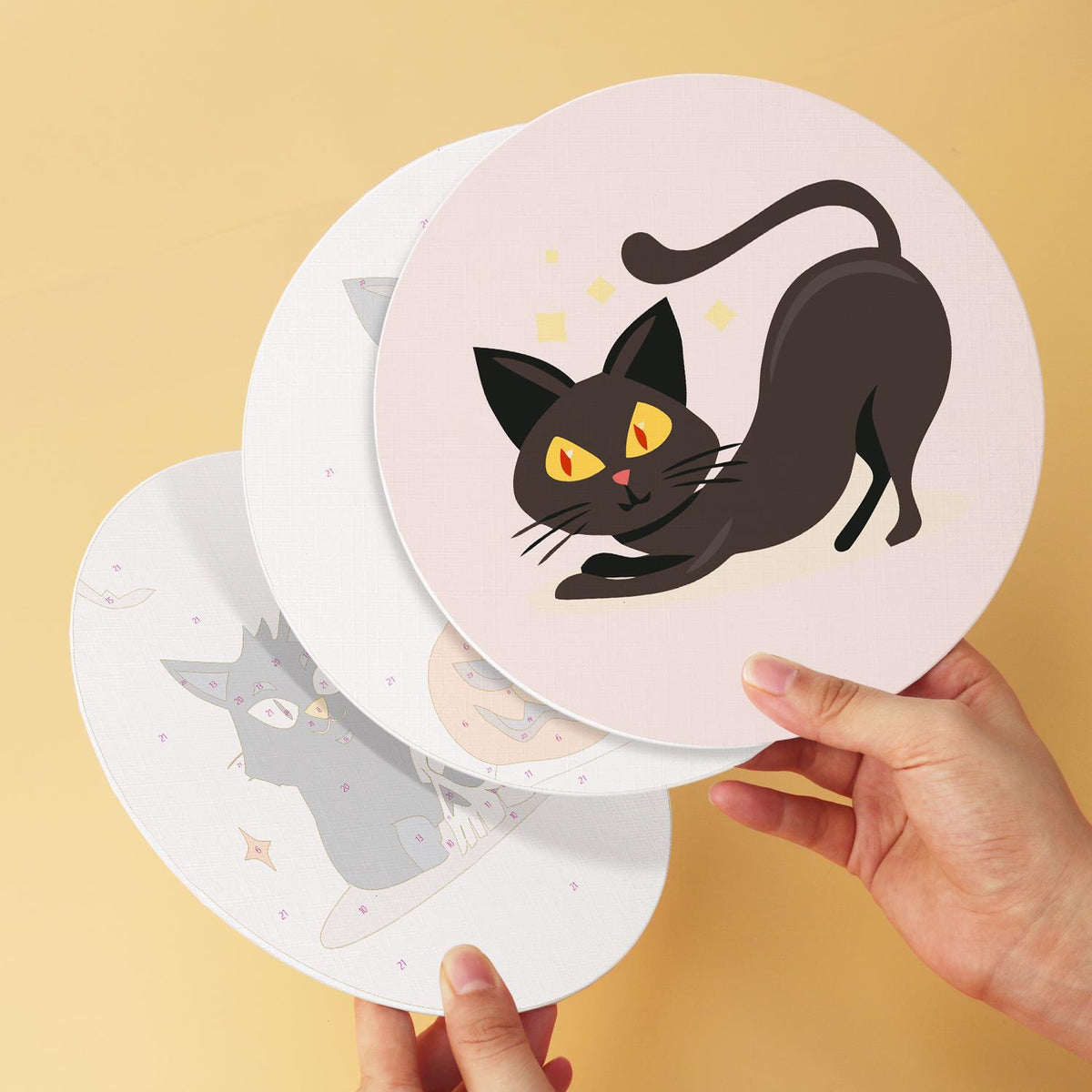 Black Cats and Jack-O'-Lanterns mini board kit – image 11