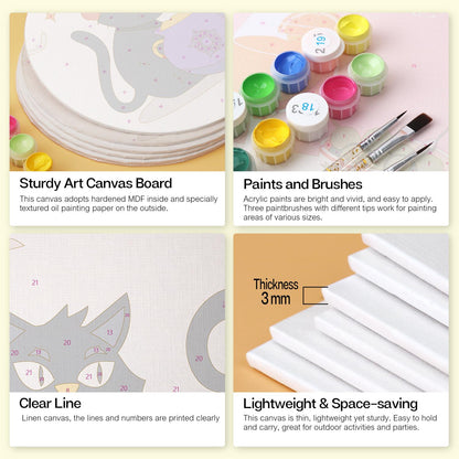 Black Cats and Jack-O'-Lanterns mini board kit – image 18