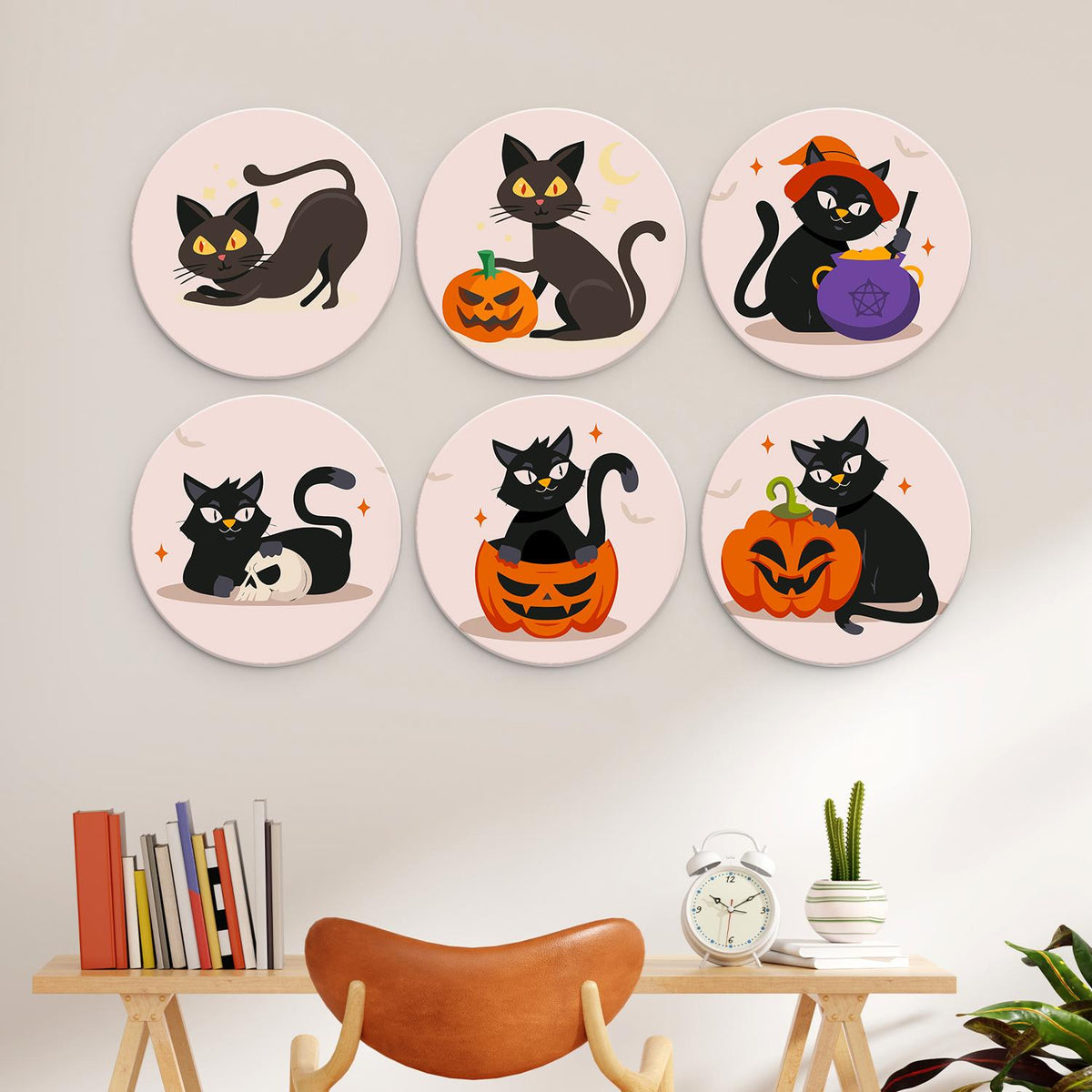 Black Cats and Jack-O'-Lanterns mini board kit – image 22