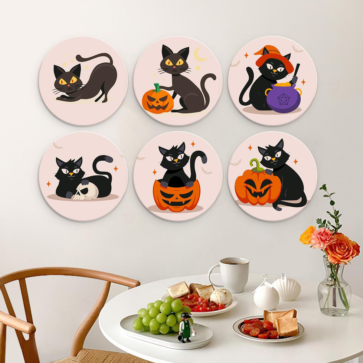 Black Cats and Jack-O'-Lanterns mini board kit – image 23