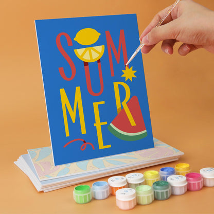 Bold Summer Type Posters mini board kit – image 4