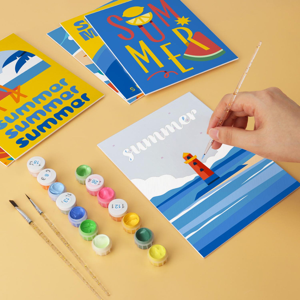 Bold Summer Type Posters mini board kit – image 7