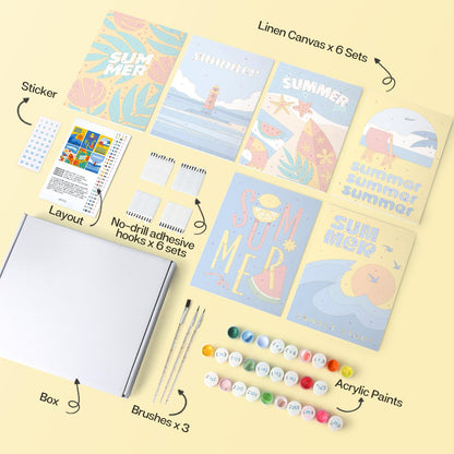Bold Summer Type Posters mini board kit – image 15
