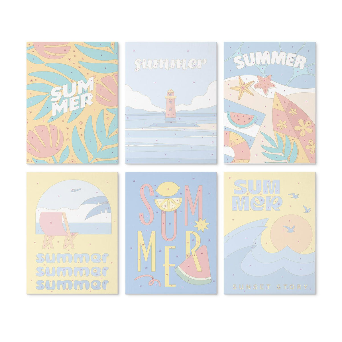 Bold Summer Type Posters mini board kit – image 17