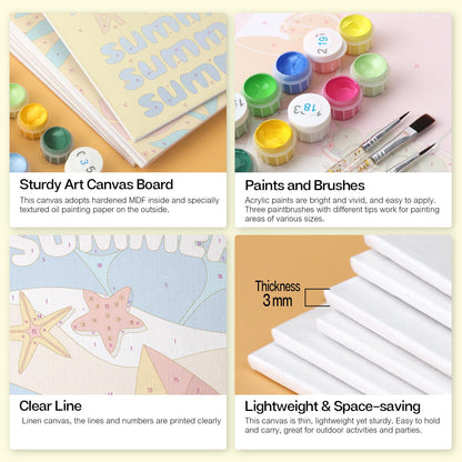 Bold Summer Type Posters mini board kit – image 18