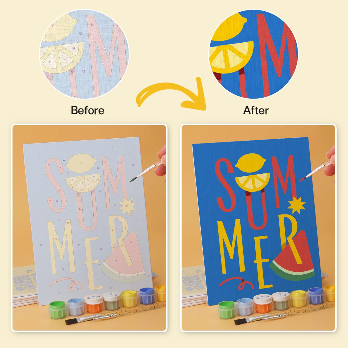 Bold Summer Type Posters mini board kit – image 21