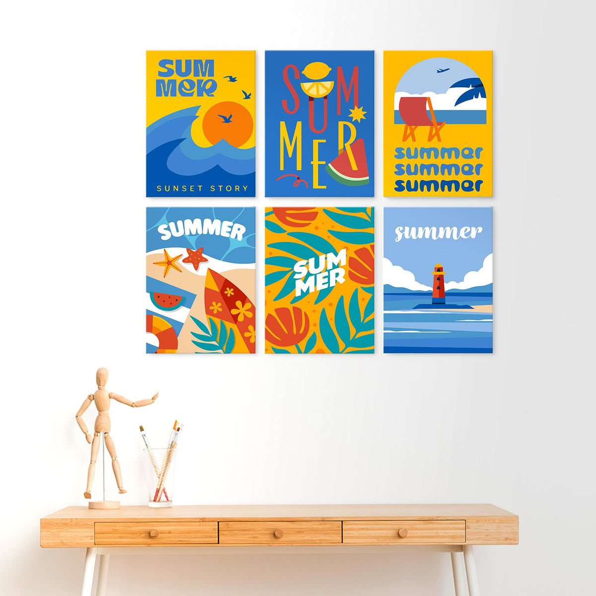 Bold Summer Type Posters mini board kit – image 24