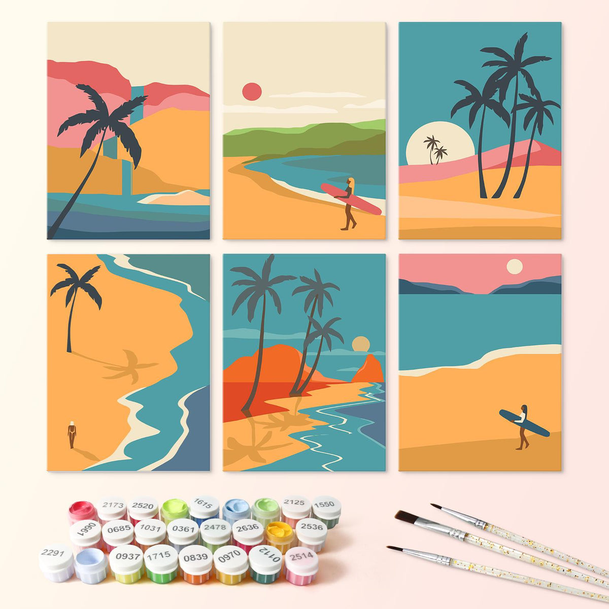 Lone Surfer Palm Shores mini board kit – image 3