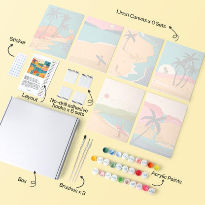 Lone Surfer Palm Shores mini board kit – image 15