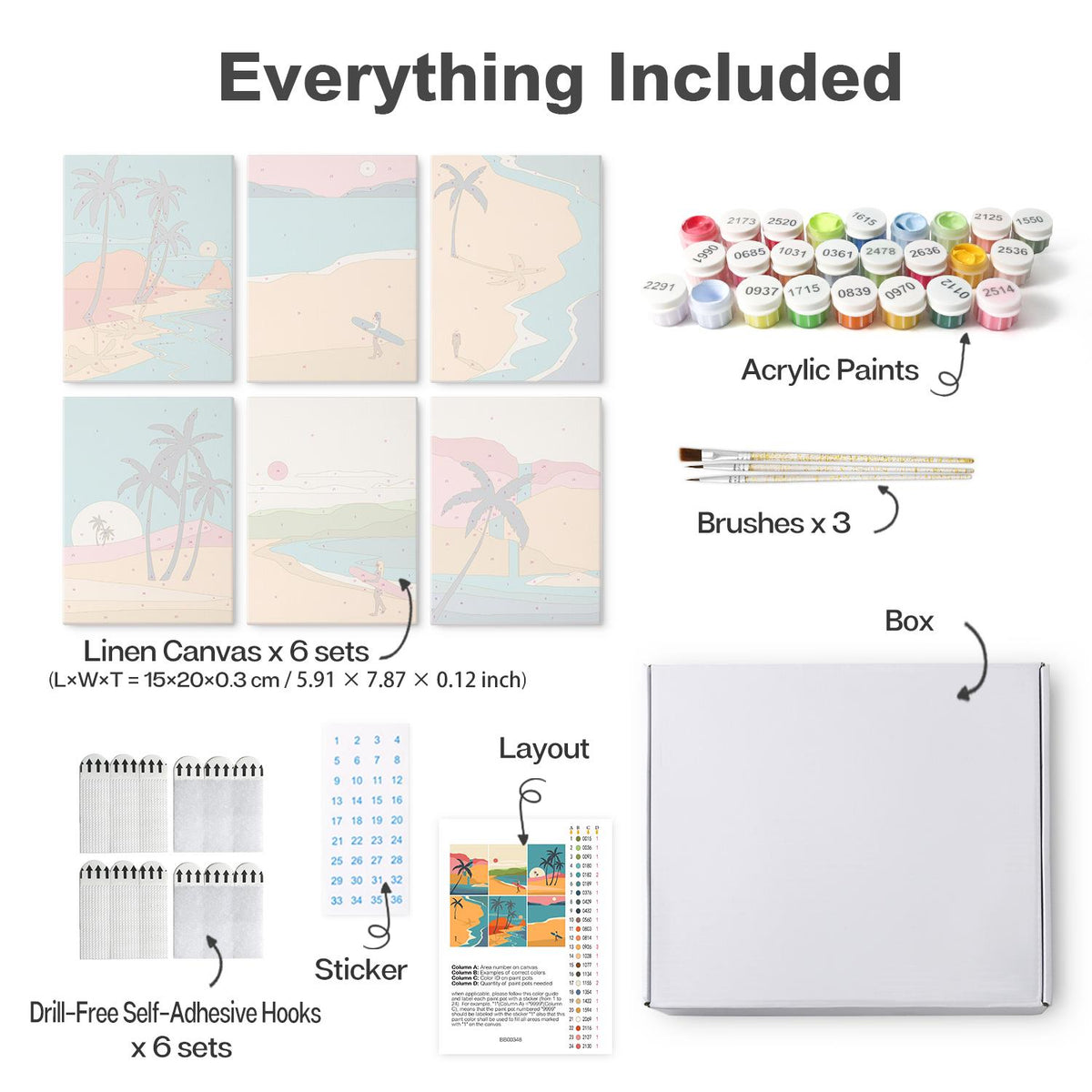 Lone Surfer Palm Shores mini board kit – image 16