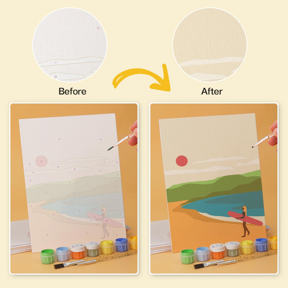 Lone Surfer Palm Shores mini board kit – image 21