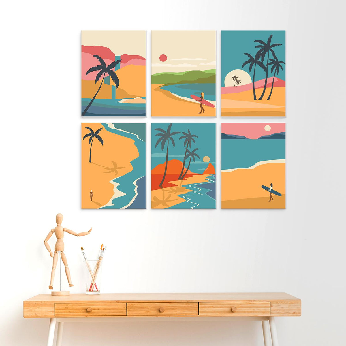 Lone Surfer Palm Shores mini board kit – image 24