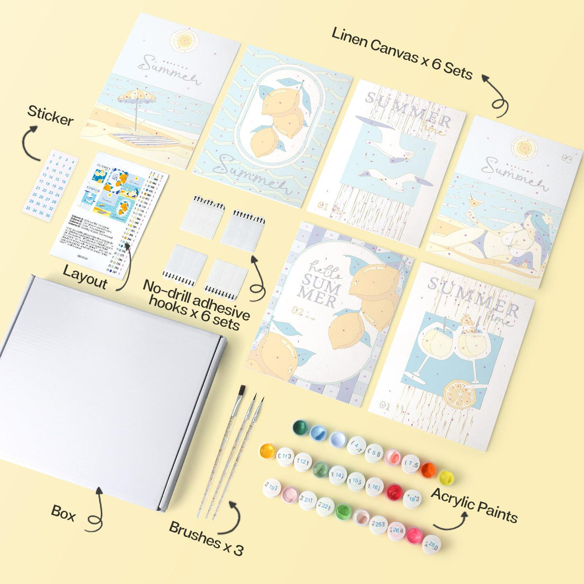 Seagulls and Lemon Spritz mini board kit – image 15