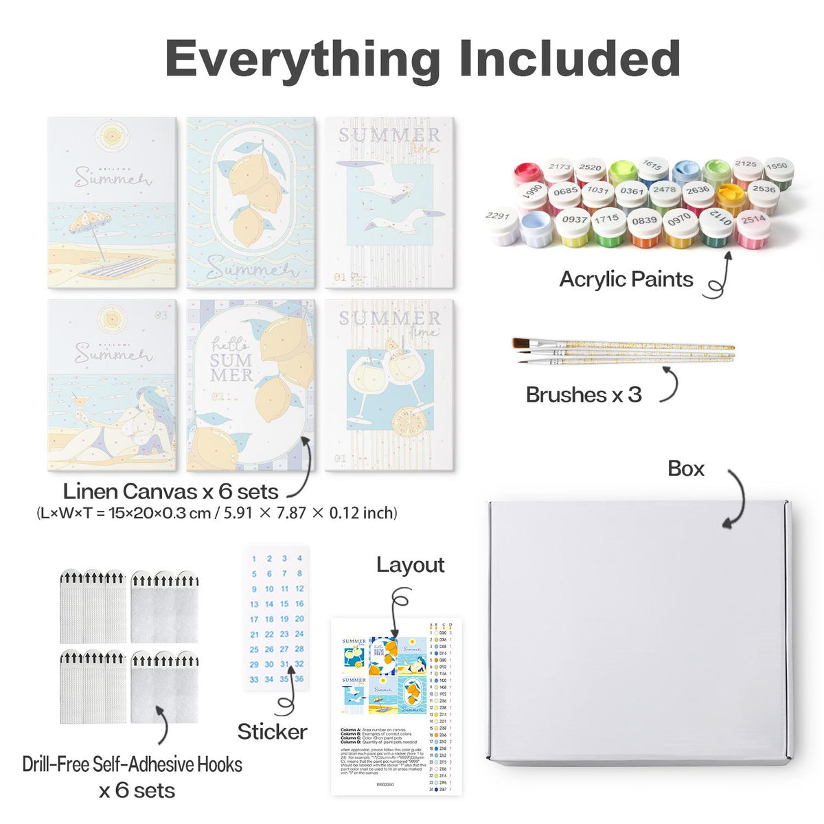 Seagulls and Lemon Spritz mini board kit – image 16