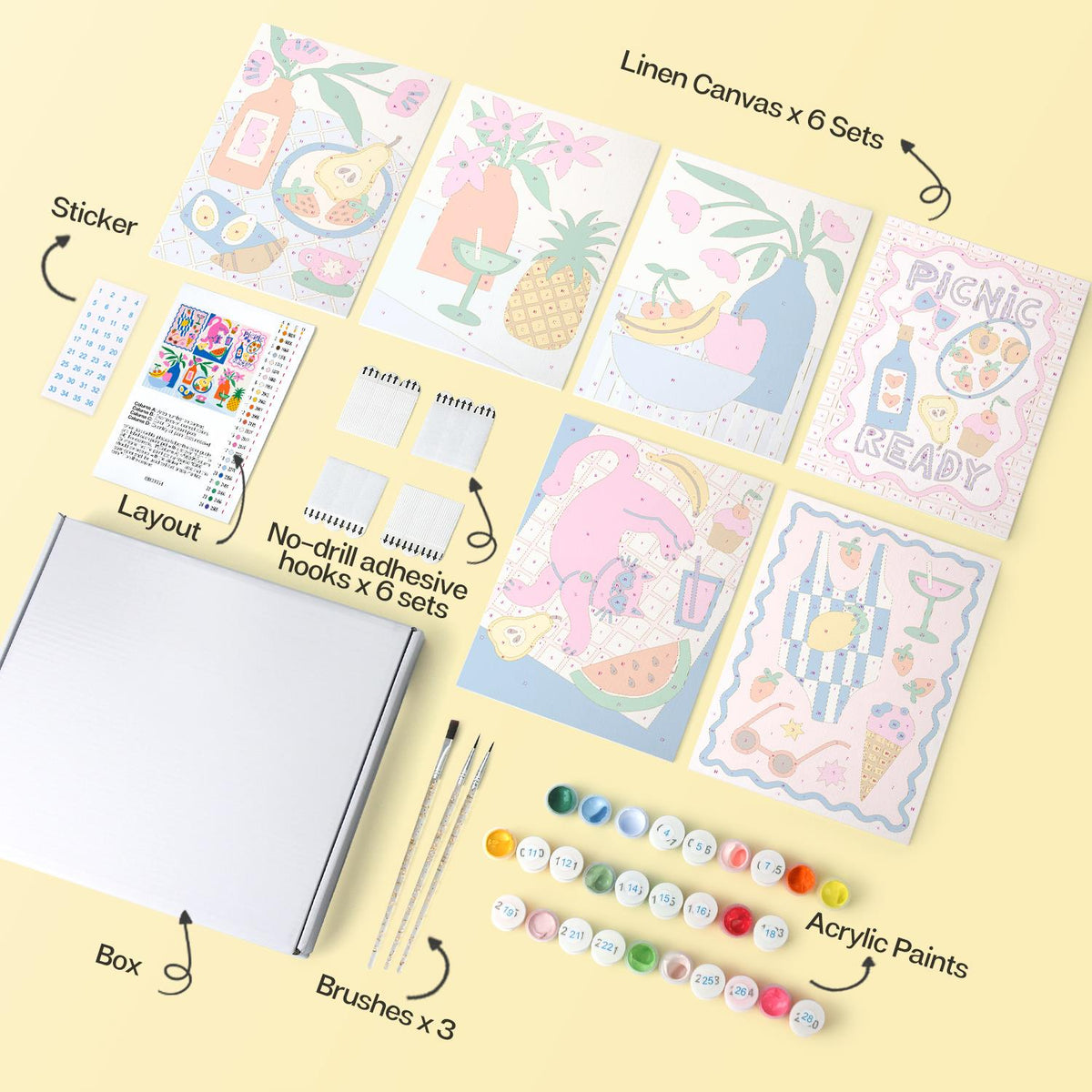 Picnic Ready Fruit and Vases mini board kit – image 15