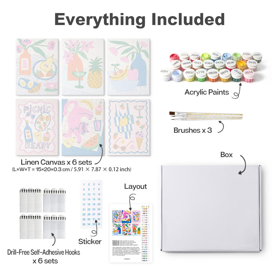 Mini board kit contents