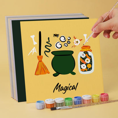 Witch's Cauldron Spooky Party mini board kit – image 4