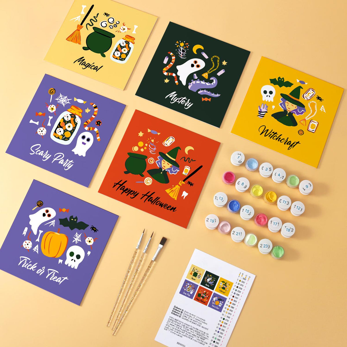 Witch's Cauldron Spooky Party mini board kit – image 5