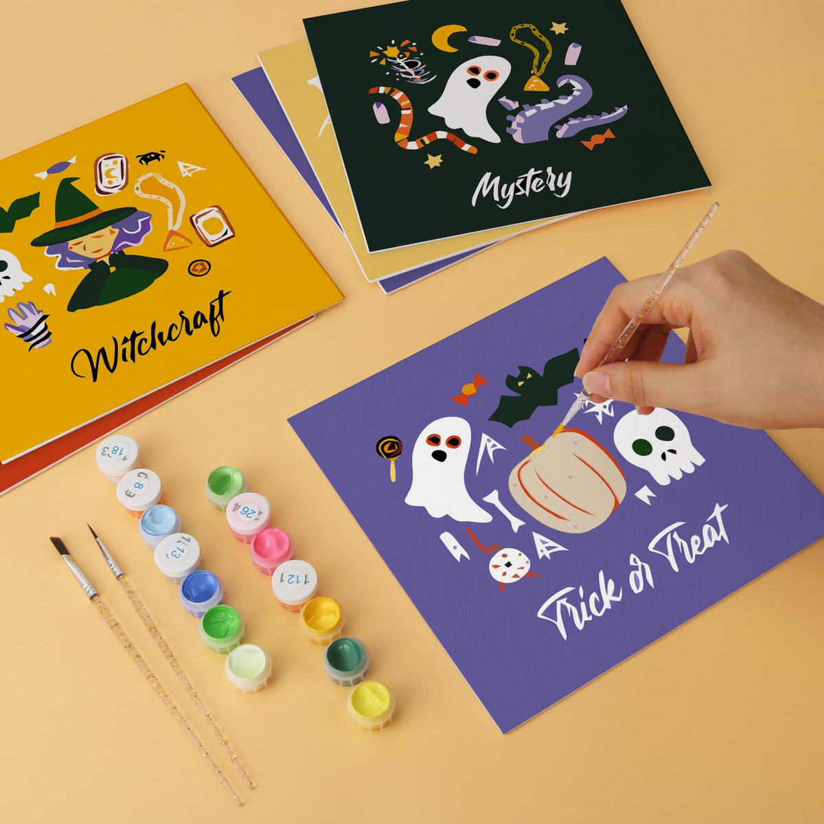 Witch's Cauldron Spooky Party mini board kit – image 7