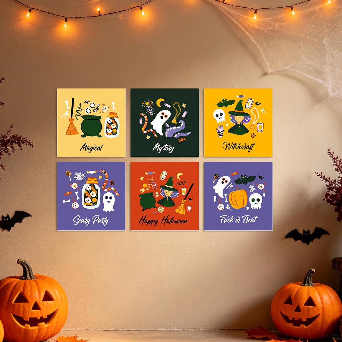 Witch's Cauldron Spooky Party mini board kit – image 23