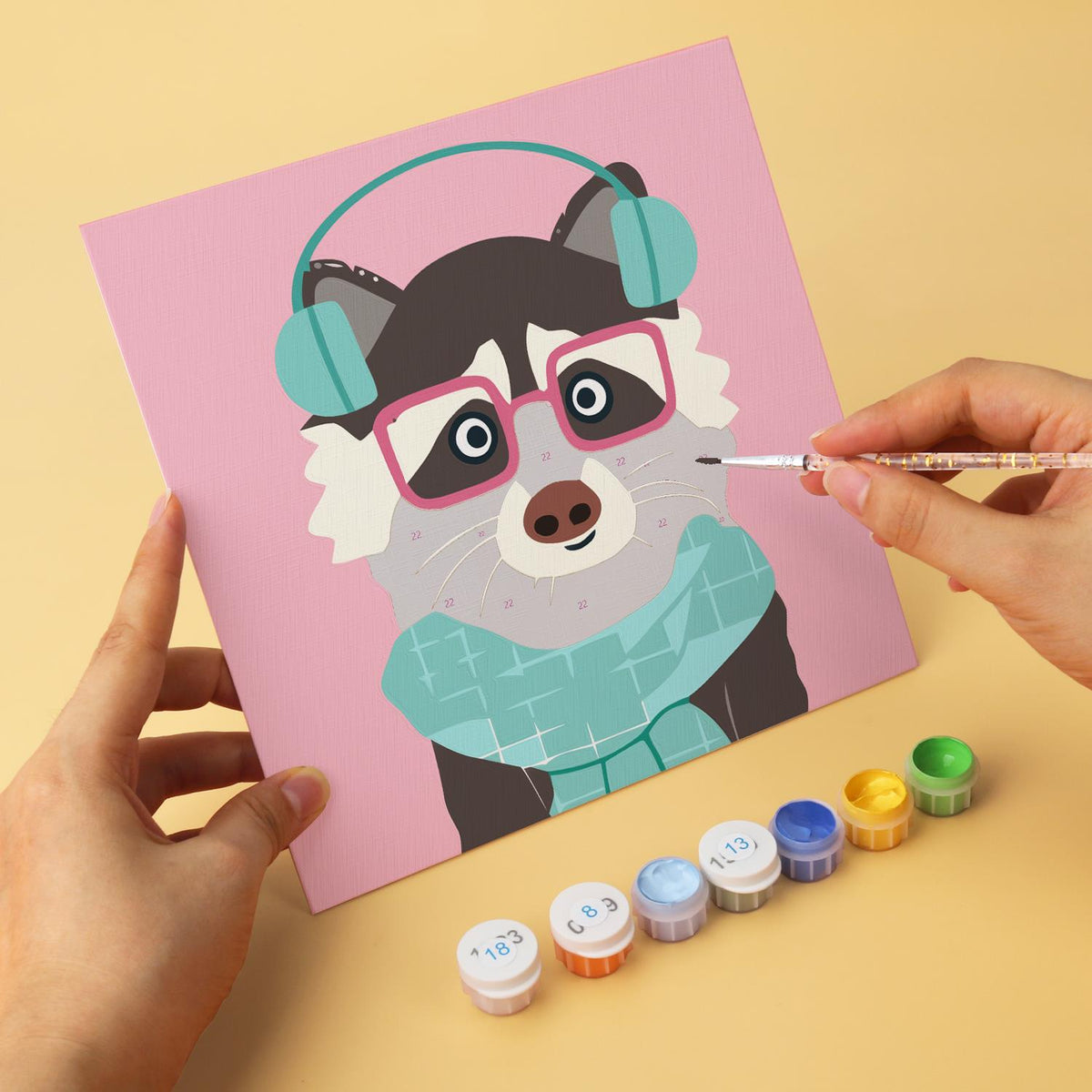 Hipster Animals in Shades mini board kit – image 9