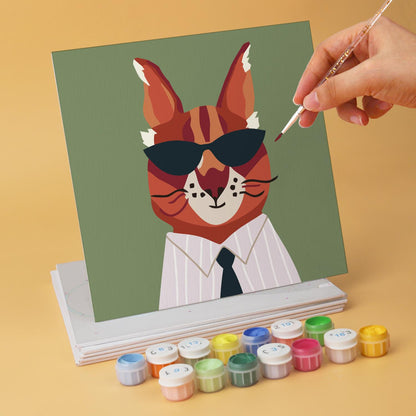 Hipster Animals in Shades mini board kit – image 12