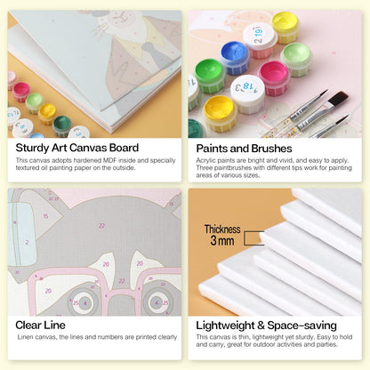 Hipster Animals in Shades mini board kit – image 18